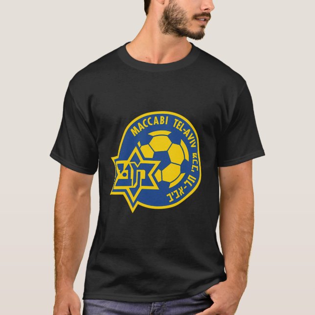 Camiseta Maccabi Tel Aviv Shirt Sport Fc Football Club Isra (Anverso)