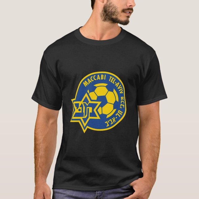Camiseta Maccabi Tel Aviv Shirt Sport Fc Football Club Isra (Anverso)