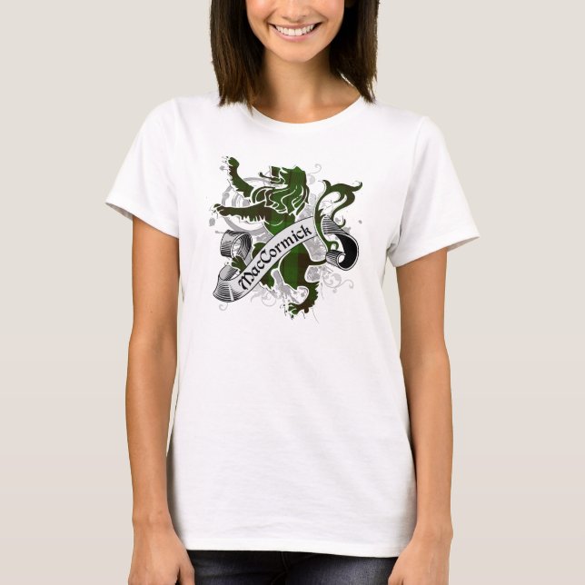 Camiseta MacCormick Tartan Lion (Anverso)