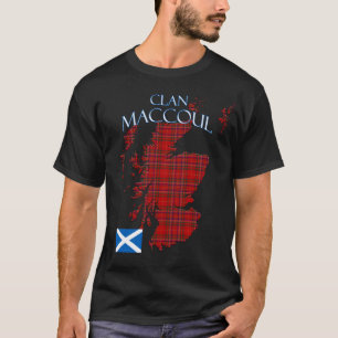 Camiseta MacCoul Scottish Clan Tartan Scotland