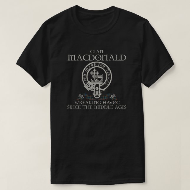 Camiseta MacDonald de P (Diseño del anverso)