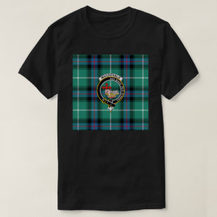 Camiseta MacDonald Scottish Tartan y Clan Badge