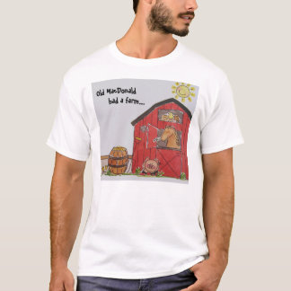 Camiseta MacDonald viejo tenía una granja