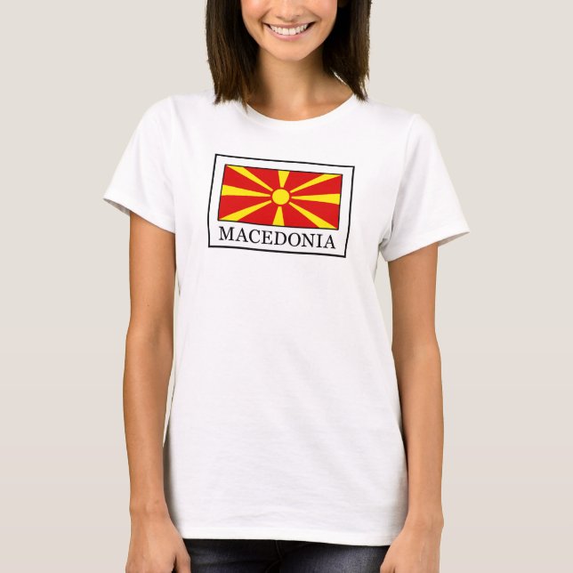 Camiseta Macedonia (Anverso)