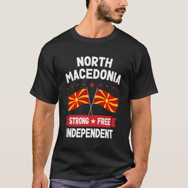 Camiseta Macedonia del Norte (Anverso)
