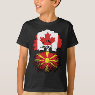 Camiseta Macedonia Macedonio de árboles canadienses en Cana