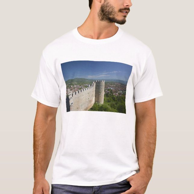 Camiseta MACEDONIA, Ohrid. Castillo del Car Samoil / (Anverso)
