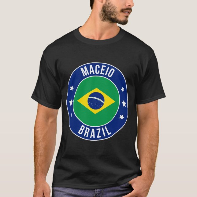 Camiseta Maceio, Brazil City T-Shirt (Anverso)