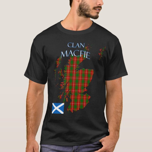 Camiseta MacFie Scottish Clan Tartan Scotland (Anverso)