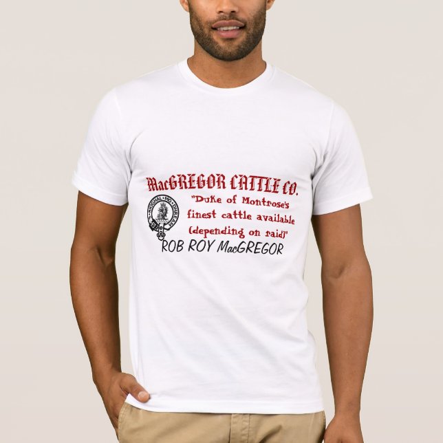 Camiseta MacGREGOR CATTLE CO 2 (Anverso)
