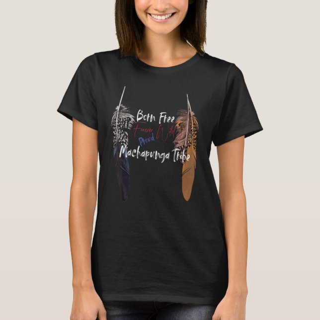Camiseta Machapunga Nativo Estadounidense Orgulloso WiFi de (Anverso)