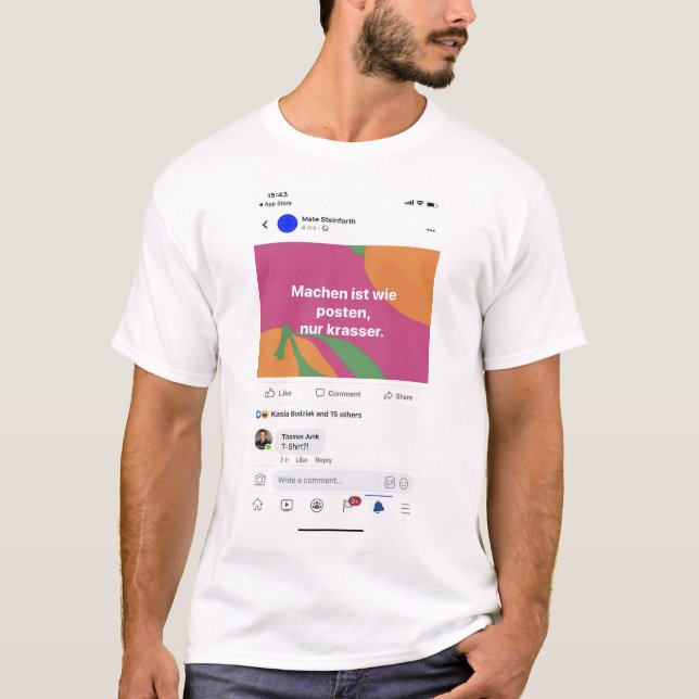 Camiseta machen > posten (Anverso)