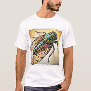 Camiseta Machiloides dorsal view painting 210824IREF250 - W