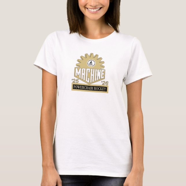 Camiseta machine women  (Anverso)