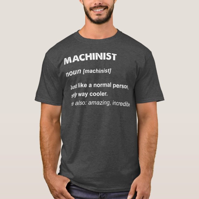 Camiseta Machinist (Anverso)