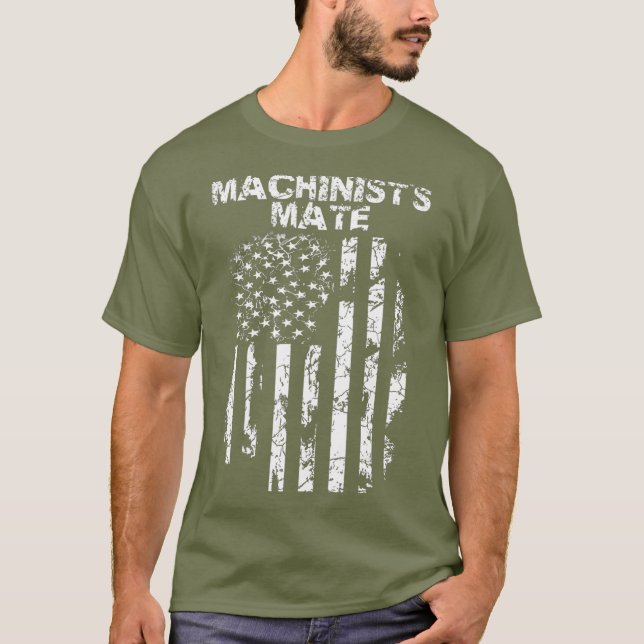 Camiseta Machinists Mate (Anverso)