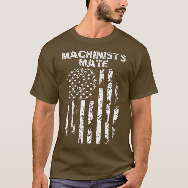 Camiseta Machinists Mate Military Premium (Anverso)