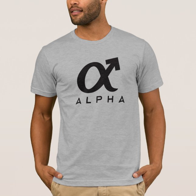Camiseta Macho alfa (Anverso)