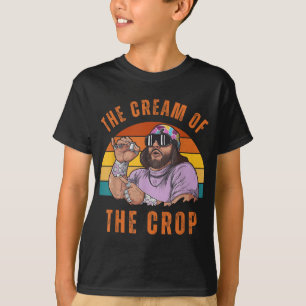 Camiseta Macho Crema De Cultivo Oh Sí Retro Gracioso Vintag