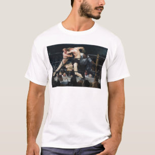 Camiseta Macho de George Bellows en el arte de Sharkey del
