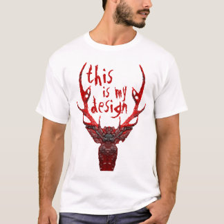 Camiseta Macho grande de Hannibal - éste es mi diseño