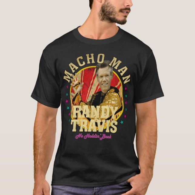 Camiseta Macho Man Randy Travis (Anverso)
