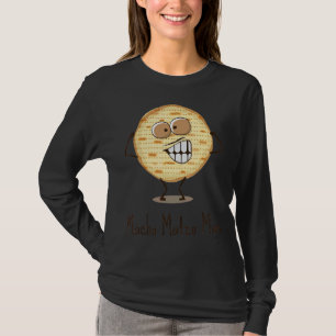 Camiseta Macho Matzo Man Cute niños de la Pascua