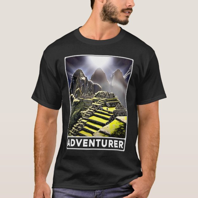 Camiseta Machu Picchu Cordillera (Anverso)