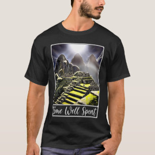 Camiseta Machu Picchu Cordillera Perú bien gastado
