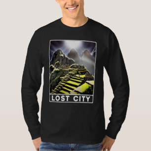 Camiseta Machu Picchu Cordillera Perú Ciudad Perdida