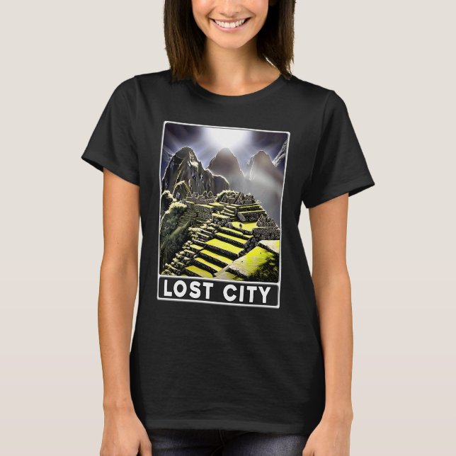 Camiseta Machu Picchu Cordillera Perú Ciudad Perdida (Anverso)