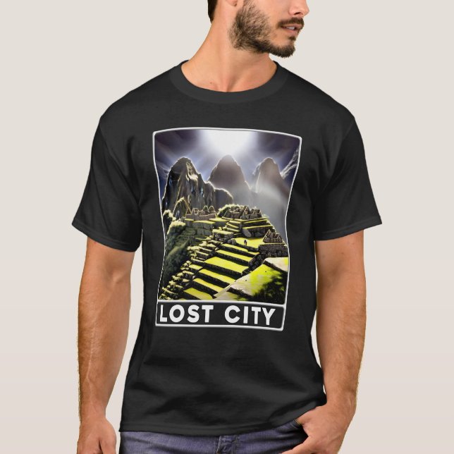 Camiseta Machu Picchu Cordillera Perú Ciudad Perdida (Anverso)