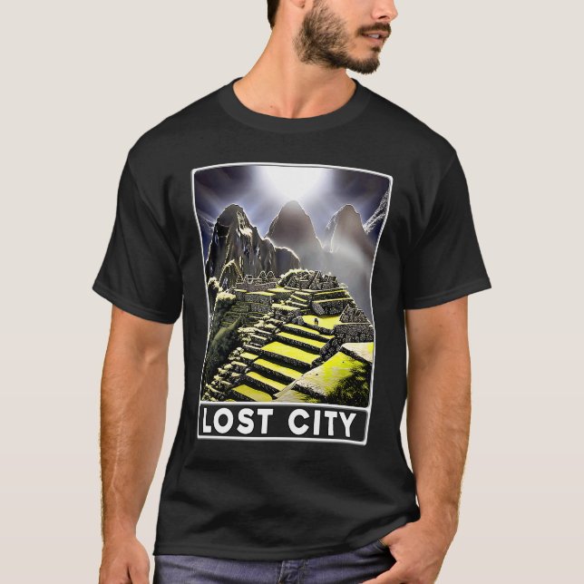 Camiseta Machu Picchu Cordillera Perú Ciudad Perdida (Anverso)