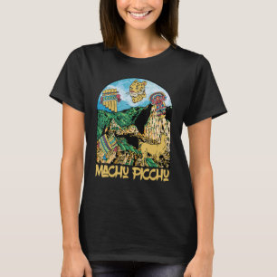 Camiseta Machu Picchu Inca ciudad de Sudamérica Souvenir Pe