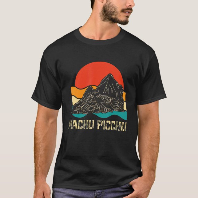 Camiseta Machu Picchu Inca Perú arruinó la ciudad de Sudamé (Anverso)