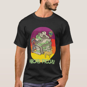Camiseta Machu Picchu Inca Perú Camino arruinado ciudad al