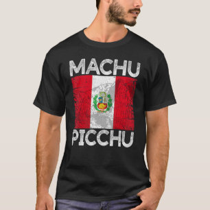 Camiseta Machu Picchu Perú Bandera Inca