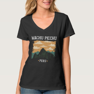 Camiseta Machu Picchu Perú Recuerdo de Vacaciones Peruanas 