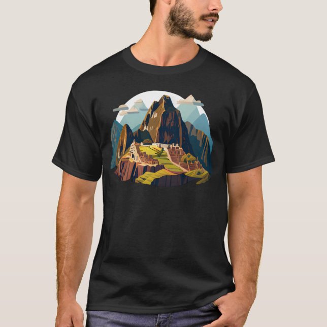Camiseta Machu Picchu Perú Souvenir (Anverso)