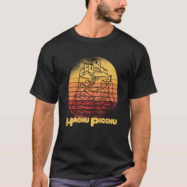 Camiseta Machu Picchu Perú Souvenir Ciudad Inca Sudamérica (Anverso)