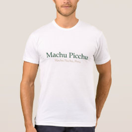 Camiseta Machu Picchu, PeruMachu Picchu