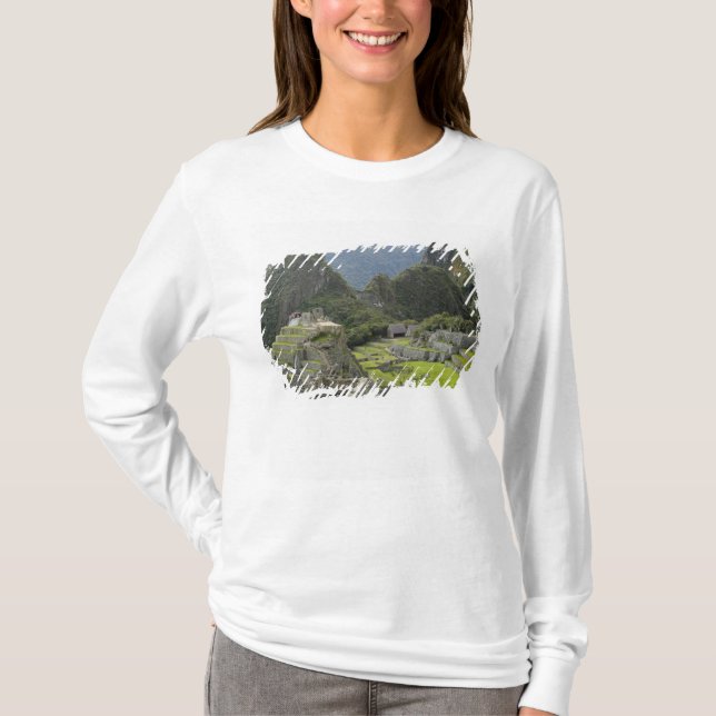 Camiseta Machu Picchu, ruinas de ciudad inca, Perú. 2 (Anverso)