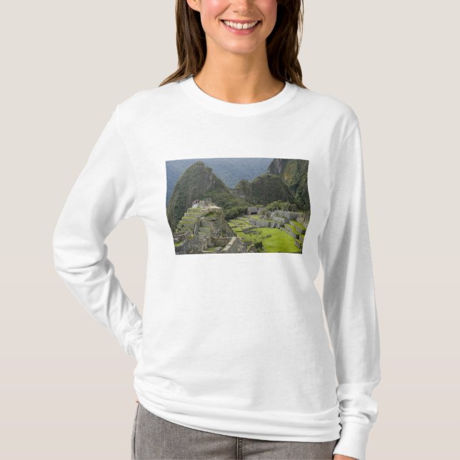 Camiseta Machu Picchu, ruinas de ciudad inca, Perú. 2 (Anverso)