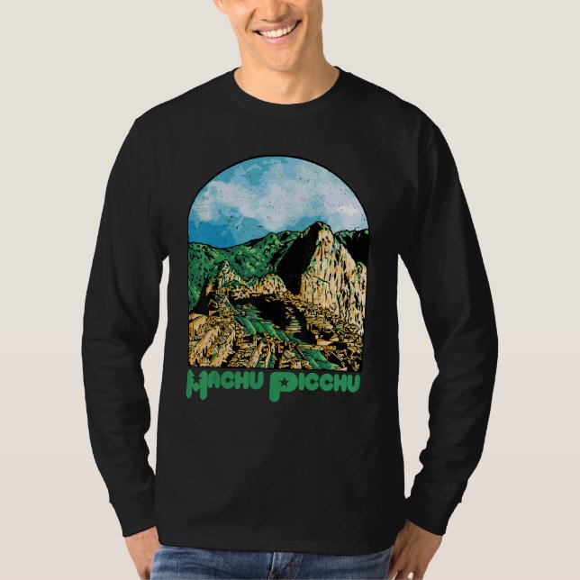 Camiseta Machu Picchu Souvenir Peru Ruined city South Ameri (Anverso)