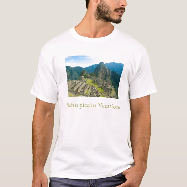 CAMISETA MACHU PICCHU VACATIONS (Anverso)