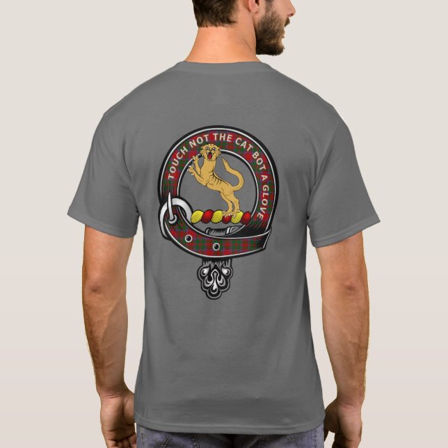 Camiseta MacIntosh Tartan Clan Badge T-Shirt (Reverso)