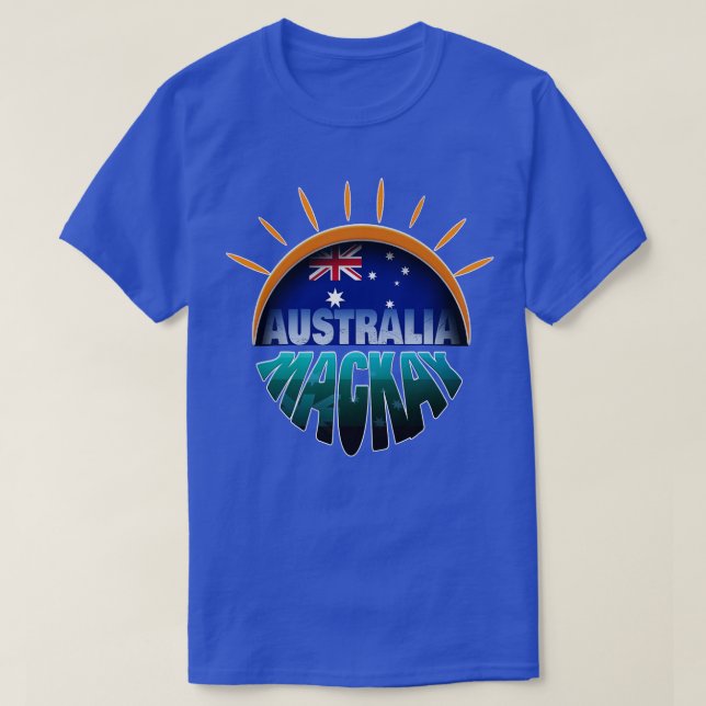 Camiseta Mackay australia (Diseño del anverso)