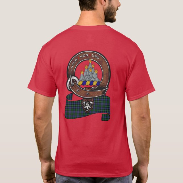 Camiseta MacKenzie Clan Badge Adult (Reverso)