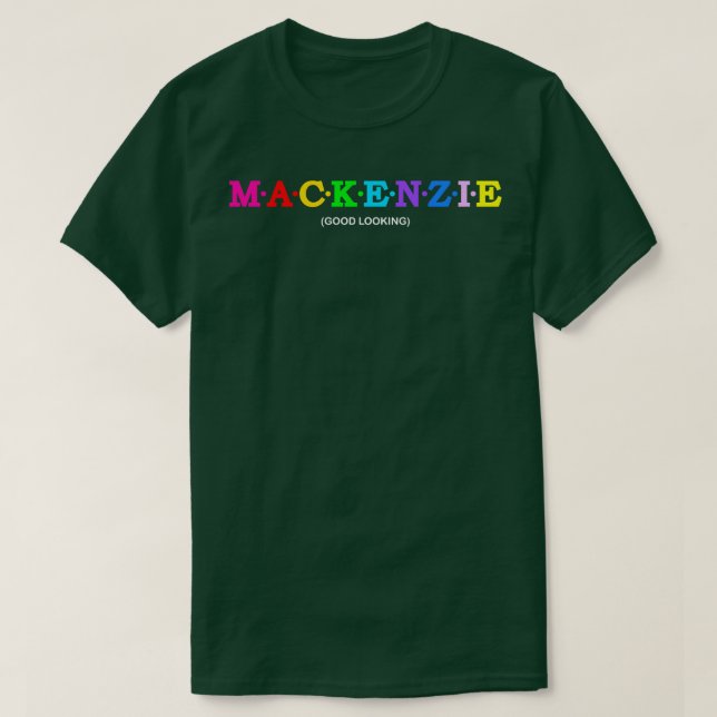 Camiseta Mackenzie Good Looking (Diseño del anverso)