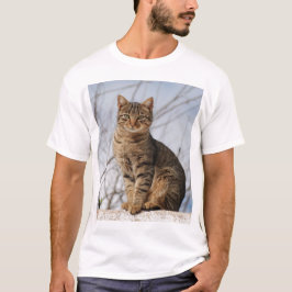 Camiseta Mackerel Tabby Cat